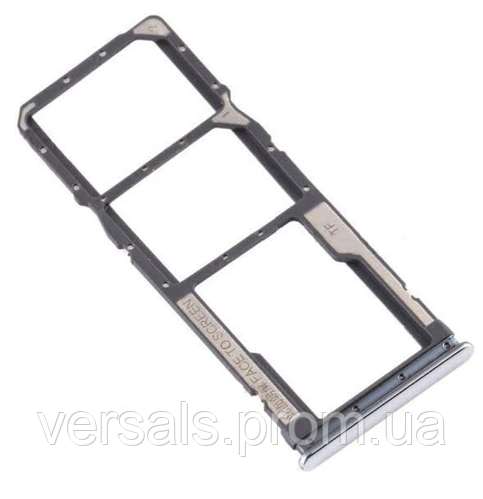 Лоток сим карты и карты памяти для Xiaomi Redmi Note 8/Note 8T, белый ...