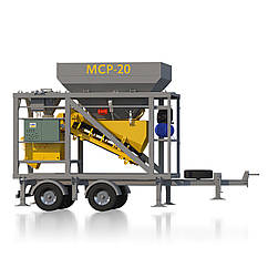 Мобільний бетонний завод ZZBO МПР-20