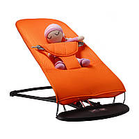 Шезлонг-гойдалка BABY Balance Soft SBT Group Помаранчевий (BBS-09-00)