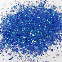 Конфеті "Слюда" хамелеон синій,50 г