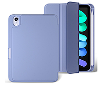 Чехол-книжка DK Эко-кожа силикон Smart Case Стилус для Apple iPad mini 8.3" 6gen 2021 (A2567/ A2568) (lavender