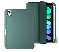 Чехол-книжка DK Эко-кожа силикон Smart Case Стилус для Apple iPad mini 8.3" 6gen 2021 (A2567/ A2568) (green)