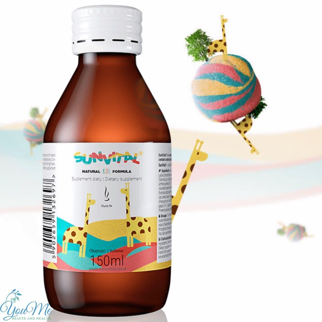 SunVital® Natural KIDS Formula комплекс вітамінів для дітей