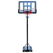Стійка баскетбольна мобільна Mobile Basketball Hoop 230-305 см пересувна (S003-21)