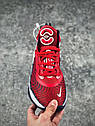 Eur36-46 Баскетбольні Кросівки Nike Air Zoom G. T. Run червоні кросівки, фото 5