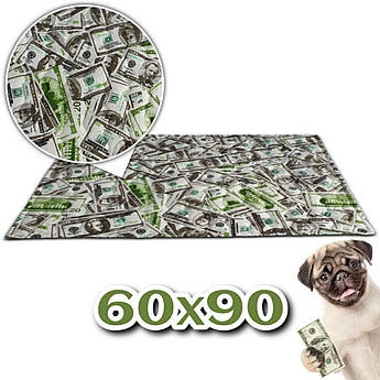 Багаторазова пелюшка для собак 60х90 см непромокаємий бакс