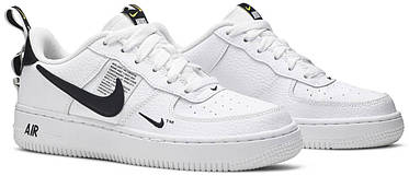 Кросівки Nike Air Force 1 Low Utility White Black, фото 4