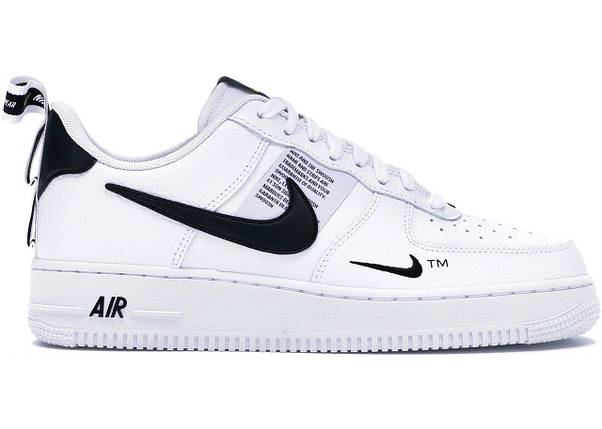 Кросівки Nike Air Force 1 Low Utility White Black, фото 1