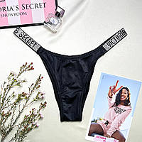 Трусики Bombshell Shine Strap Brazilian Panty Victoria's Secret, размер XS