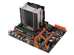 Комплект: Материнська плата Kllisre X99 + Intel Xeon E5-2670 v3 (12 (24) ядер по 2.3 - 3.1 GHz) + 16 GB DDR4 +, фото 2