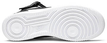 Кросівки Nike Air Force 1 Mid Utility White Black - 804609-103, фото 3