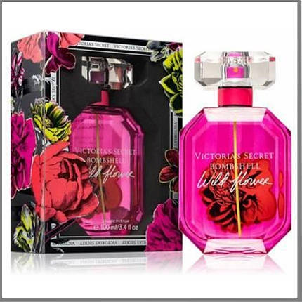 Victoria's Secret Bombshell Wild Flower парфумована вода 100 ml. (Вікторія Секрет Бомбшел Вілд Флавер), фото 1