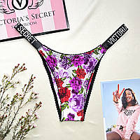 Трусики Shine Strap Brazilian Panty Victoria's Secret, розмір XS