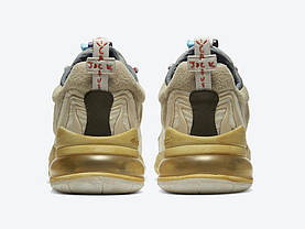 Кросівки Nike Air Max 270 React ENG Travis Scott Cactus Trails, фото 5