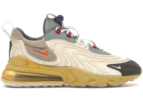 Кросівки Nike Air Max 270 React ENG Travis Scott Cactus Trails, фото 1