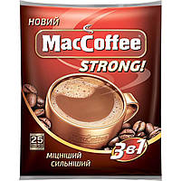 MacCoffee Strong напиток кофейный 3 в 1 25 пакетиков