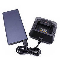USB зарядний пристрій для рації Baofeng UV-5R Usb Зарядка для радіостанції, фото 3