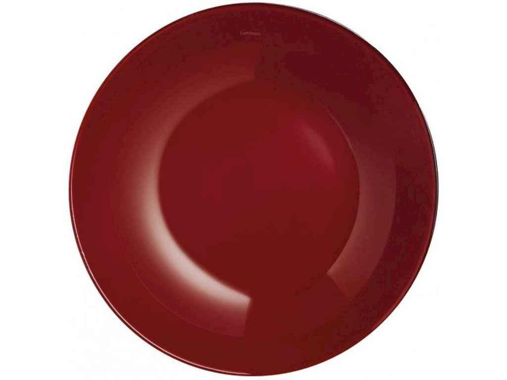 Тарілка кругла 20см Arty Burgundy (P1004) ТМ LUMINARC BP