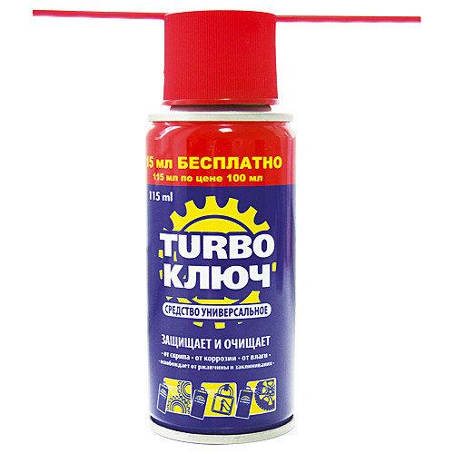 Змазка універсальна "Турбо Ключ" (аналог WD-40) 115 мл 12 шт/уп (ціна за шт.)