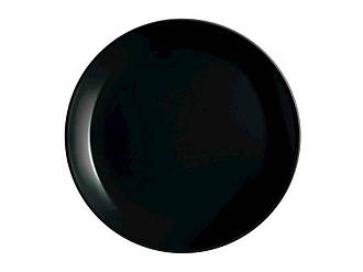 Тарілка обідня 250мм кругла Diwali Black P0867 ТМ LUMINARC BP