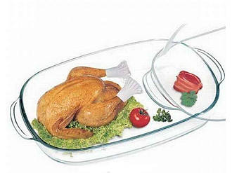 Гусятниця з кришкою 3,2 л,365х208х135мм.Color s7356-7366 ТМ SIMAX BP