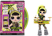 Кукла LOL Surprise OMG Remix Rock Bhad Gurl ЛОЛ Серии Ремикс Леди-Ритм (MGA Entertainment, США) ОРИГИНАЛ