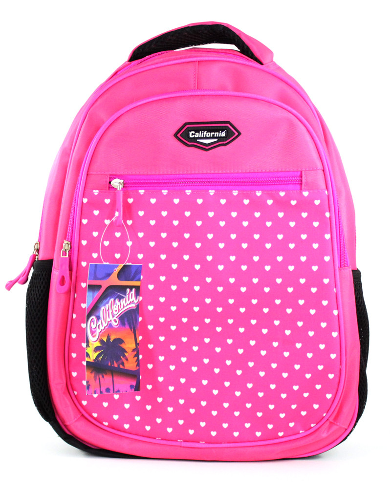 Рюкзак шкільний Space California Рожевий горошок 42х29х15см арт. 980706, фото 1