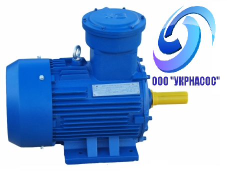 Електродвигун вибухозахищений АИМ250S4 75 кВт 1500 об./хв