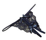 Напівпрозорі мереживні жіночі трусики, фото 6