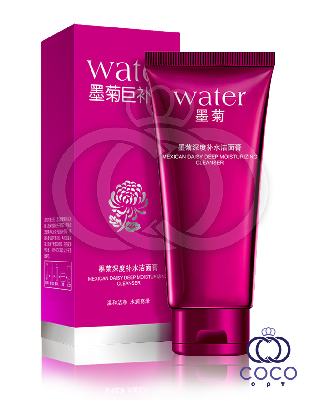 Пінка для вмивання з мексиканською хризантною BIOAQUA Water Mexican Daisy Deep water Essence 100 г, фото 1