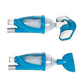 Набір для очищення дна та поверхні басейну Intex 28003, працює від фільтр насоса потужністю 3 028 л/год і більше, фото 7