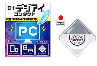 Капли для при ношении контактных линз для активных пользователей компьютора Rohto PS Digi Eye, 12 ml