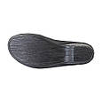 Шльопанці ортопедичні з натуральної шкіри чорні Hetta розміри 38; 38.5 |Waldläufer, фото 5
