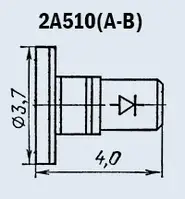 Диод СВЧ 2А510А