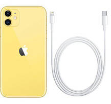 Смартфон Apple iPhone 11 64GB Yellow (MHDE3) Official Version Гарантія 12 місяців, фото 3