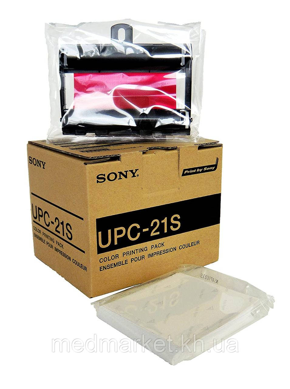 Папір для відеопринтера кольоровий SONY UPC-21S (240 аркушів), фото 1