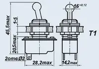 Тумблер Т1-1