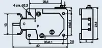Микропереключатель МИ-3В