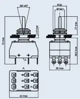Переключатель ПТ3-20В