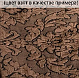 Покривало для крісла натяжні чохли універсальні, чохли для крісел без спідниці жакардовий Темно сірий Графіт, фото 4