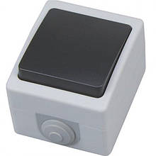 Вимикач одноклавішний IP 54 ATOM