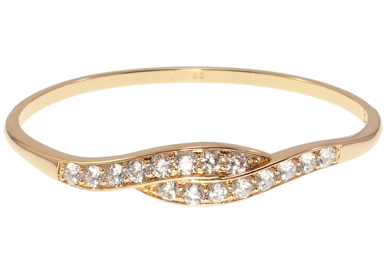 Браслет Xuping Позолота 18K "Тяжіння" ø 6см