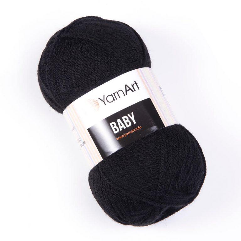 YarnArt Baby 585 чорний