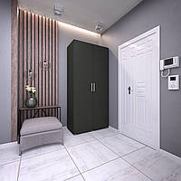 Шаф для одягу і речей MebelProff P-7,шкаф розпашиної з полками і штангій в спальню, вітальню, приходжу