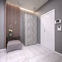 Шаф для одягу і речей MebelProff P-7,шкаф розпашиної з полками і штангій в спальню, вітальню, приходжу