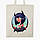 Еко сумка Дівчина демон Аніме (Demon girl Anime) (9227-2837-BG) бежева з широким дном, фото 2
