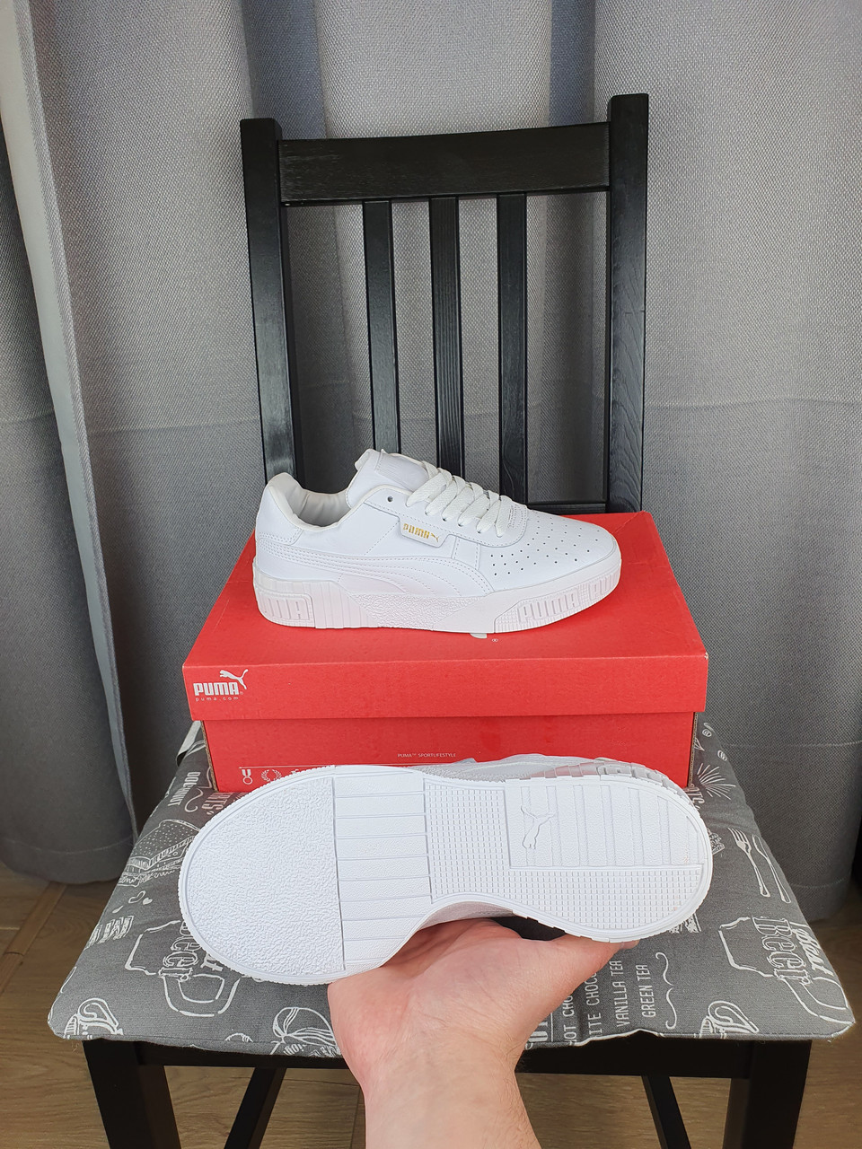 Puma Cali Bold White