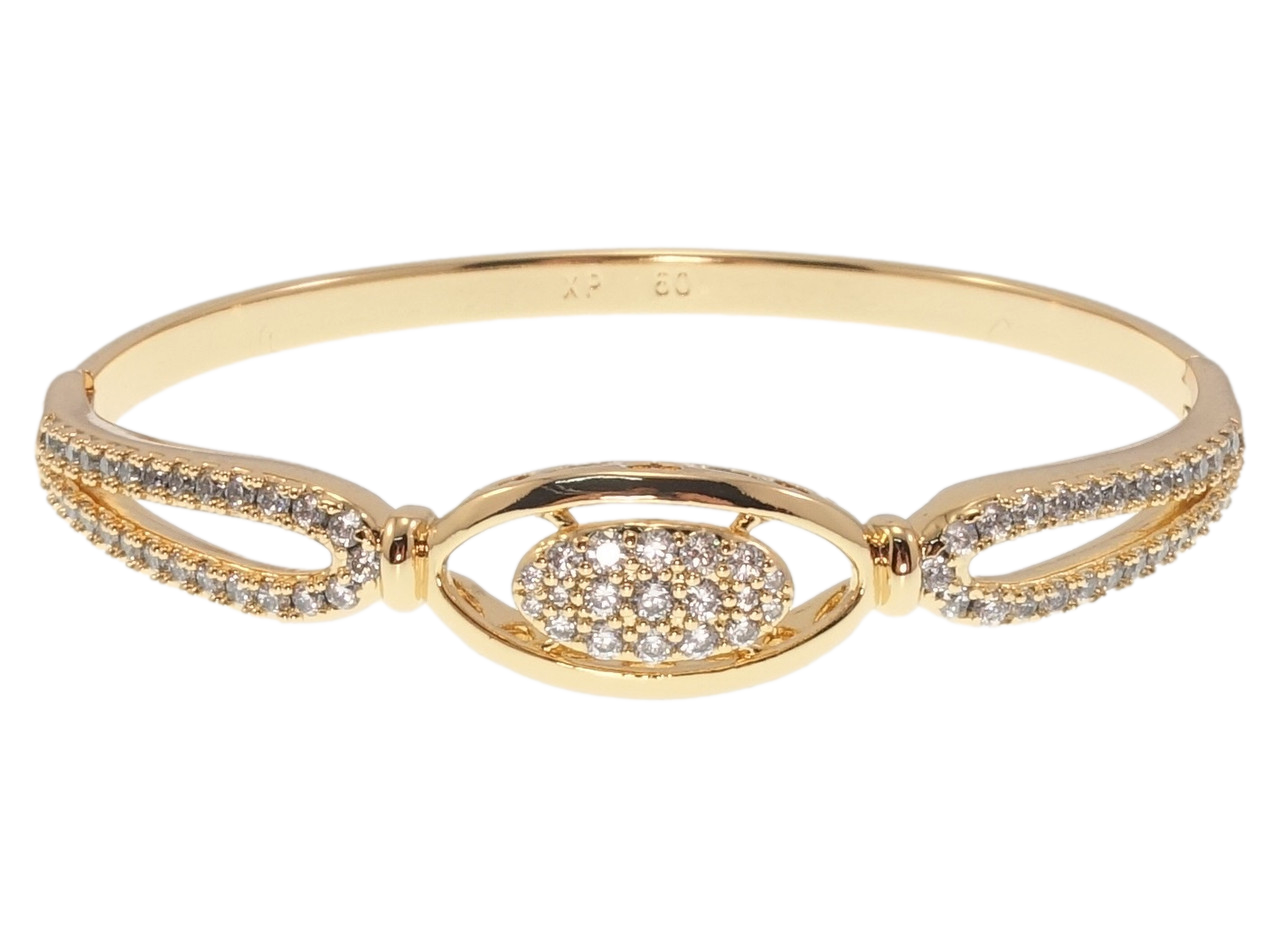 Браслет Xuping Позолота 18K "Жіночність" ø 6см