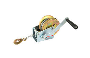 Барабанна лебідка MASTERTOOL 454 кг трос 10 м 86-8145