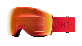 Гірськолижна маска Smith Skyline XL Lava Фотохромна лінза  ChromaPop Photochromic Red Mirror S1-S2